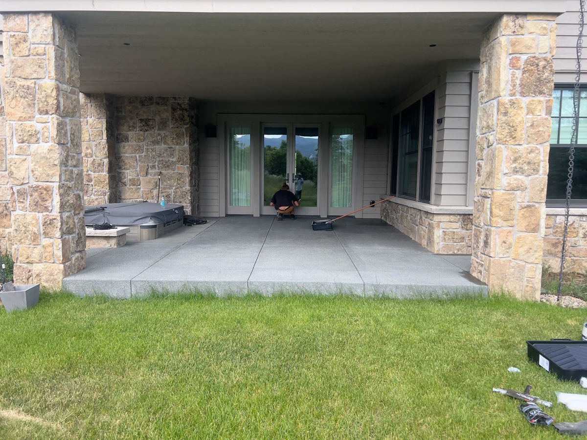 Property management concrete sealing services Park City